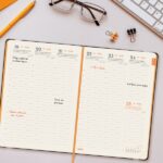 Finocam Flexi Lisa Agenda - Anual 2026 - Tapa Blanda - Formato FA5 - 151x13x214mm - Semana Vista en Vertical - Color Azul - immagine 3