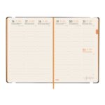 Finocam Flexi Lisa Agenda - Anual 2026 - Tapa Blanda - Formato FA5 - 151x13x214mm - Semana Vista en Vertical - Color Azul - immagine 4