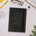 Finocam Flexi Lisa Agenda - Anual 2026 - Tapa Blanda - Formato FA5 - 151x13x214mm - Semana Vista en Vertical - Color Negro - immagine 2
