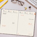 Finocam Flexi Lisa Agenda - Anual 2026 - Tapa Blanda - Formato FA5 - 151x13x214mm - Semana Vista en Vertical - Color Negro - immagine 3