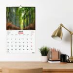 Finocam Calendario de Pared en Catalan - Anual 2026 - Imagenes Variadas - con Espiral - Espacio para Escribir - Tematica de Naturaleza - immagine 2