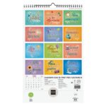 Finocam Calendario de Pared en Catalan - Anual 2026 - Imagenes Variadas - con Espiral - Espacio para Escribir - Tematica de Frases Inspiradoras - immagine 4