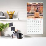 Finocam Calendario de Pared Internacional - Anual 2026 - Imagenes Variadas - 311x5x305mm - Tematica de Ciudades y Pueblos - immagine 2