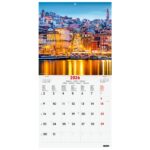 Finocam Calendario de Pared Internacional - Anual 2026 - Imagenes Variadas - 311x5x305mm - Tematica de Ciudades y Pueblos - immagine 3