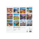 Finocam Calendario de Pared Internacional - Anual 2026 - Imagenes Variadas - 311x5x305mm - Tematica de Ciudades y Pueblos - immagine 4