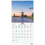 Finocam Calendario de Pared Internacional - Anual 2026 - Imagenes Variadas - 311x5x305mm - Tematica de Viajes - immagine 3