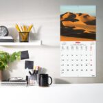 Finocam Calendario de Pared Internacional - Anual 2026 - Imagenes Variadas - 311x5x305mm - Tematica de Naturaleza - immagine 2