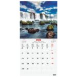 Finocam Calendario de Pared Internacional - Anual 2026 - Imagenes Variadas - 311x5x305mm - Tematica de Naturaleza - immagine 3