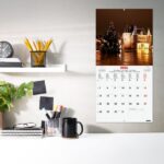 Finocam Calendario de Pared Internacional - Anual 2026 - Imagenes Variadas - 311x5x305mm - Tematica de Amsterdam - immagine 2
