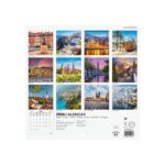 Finocam Calendario de Pared Internacional - Anual 2026 - Imagenes Variadas - 191x5x185mm - Tematica de Ciudades y Pueblos - immagine 4