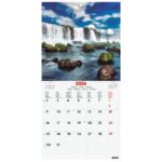 Finocam Calendario de Pared Internacional - Anual 2026 - Imagenes Variadas - 191x5x185mm - Tematica de Naturaleza - immagine 3