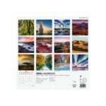Finocam Calendario de Pared Internacional - Anual 2026 - Imagenes Variadas - 191x5x185mm - Tematica de Naturaleza - immagine 4