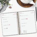 Finocam Alma Agenda - Anual 2026 - con Espiral - Formato E10 - 180x30x220mm - 1 Dia por Pagina - Color Negro - immagine 2