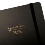 Finocam Alma Agenda - Anual 2026 - con Espiral - Formato E10 - 180x30x220mm - 1 Dia por Pagina - Color Negro - immagine 5