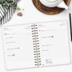 Finocam Alma Agenda - Anual 2026 - con Espiral - Formato E10 - 180x30x220mm - 1 Dia por Pagina - Color Menta - immagine 2