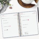Finocam Alma Agenda - Anual 2026 - con Espiral - Formato E10 - 180x30x220mm - 1 Dia por Pagina - Color Azul - immagine 2