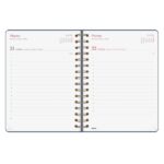 Finocam Alma Agenda - Anual 2026 - con Espiral - Formato E10 - 180x30x220mm - 1 Dia por Pagina - Color Azul - immagine 4