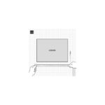 Finocam Vade Protector de Escritorio en Catalan - Anual 2026 - Encolado - 420x7x310mm - Semana Vista en Vertical - Color Blanco y Rojo - immagine 4