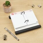 Finocam Taco de Sobremesa - Anual 2026 - 85x35x120mm - Sobremesa - Color Blanco y Rojo - immagine 3