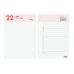 Finocam Taco de Sobremesa en Catalan - Anual 2026 - 85x35x120mm - Color Blanco y Rojo - immagine 5