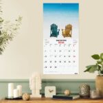 Finocam Calendario de Pared - Anual 2026 - Imagenes Variadas - 300x300mm - Espacio para Escribir - Tematica de Paisajes - immagine 2