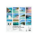Finocam Calendario de Pared - Anual 2026 - Imagenes Variadas - 300x300mm - Espacio para Escribir - Tematica de Paisajes - immagine 4