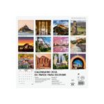 Finocam Calendario de Pared - Anual 2026 - Imagenes Variadas - 300x300mm - Espacio para Escribir - Tematica de Maravillas Del Mundo - immagine 4