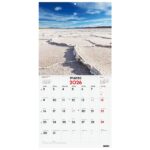Finocam Calendario de Pared - Anual 2026 - Imagenes Variadas - 300x300mm - Espacio para Escribir - Tematica de Naturaleza - immagine 3