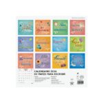 Finocam Calendario de Pared - Anual 2026 - Imagenes Variadas - 300x300mm - Espacio para Escribir - Tematica de Frases Inspiradoras - immagine 4