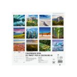 Finocam Calendario de Pared en Catalan - Anual 2026 - Imagenes Variadas - 300x300mm - Espacio para Escribir - Tematica de Naturaleza - immagine 4