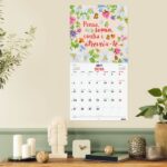 Finocam Calendario de Pared en Catalan - Anual 2026 - Imagenes Variadas - 300x300mm - Espacio para Escribir - Tematica de Frases Motivadoras - immagine 2