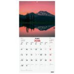 Finocam Calendario de Pared en Catalan - Anual 2026 - Imagenes Variadas - 300x300mm - Espacio para Escribir - Tematica de Atardeceres Magicos - immagine 3