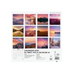 Finocam Calendario de Pared en Catalan - Anual 2026 - Imagenes Variadas - 300x300mm - Espacio para Escribir - Tematica de Atardeceres Magicos - immagine 4