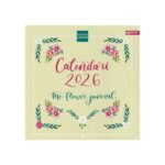 Finocam Calendario de Pared en Catalan - Anual 2026 - Imagenes Variadas - 300x300mm - Espacio para Escribir - Tematica de Flores