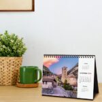 Finocam Calendario de Sobremesa - Anual 2026 - Imagenes Variadas - Espacio para Escribir - Tematica de Ciudades y Pueblos - immagine 3