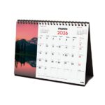 Finocam Calendario de Sobremesa - Anual 2026 - Imagenes Variadas - Espacio para Escribir - Tematica de Atardeceres Magicos - immagine 4