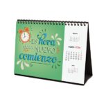 Finocam Calendario de Sobremesa - Anual 2026 - Imagenes Variadas - Espacio para Escribir - Tematica de Frases Inspiradoras - immagine 5