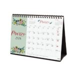 Finocam Calendario de Sobremesa - Anual 2026 - Imagenes Variadas - Espacio para Escribir - Tematica de Flores - immagine 4