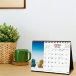 Finocam Calendario de Sobremesa en Catalan - Anual 2026 - Imagenes Variadas - Espacio para Escribir - Tematica de Paisajes - immagine 2
