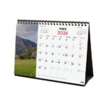 Finocam Calendario de Sobremesa en Catalan - Anual 2026 - Imagenes Variadas - Espacio para Escribir - Tematica de Ciudades y Pueblos - immagine 4