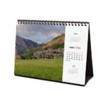 Finocam Calendario de Sobremesa en Catalan - Anual 2026 - Imagenes Variadas - Espacio para Escribir - Tematica de Ciudades y Pueblos - immagine 5
