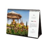 Finocam Calendario de Sobremesa en Catalan - Anual 2026 - Imagenes Variadas - Espacio para Escribir - Tematica de Ciudades y Pueblos - immagine 5