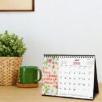 Finocam Calendario de Sobremesa en Catalan - Anual 2026 - Imagenes Variadas - Espacio para Escribir - Tematica de Frases Motivadoras - immagine 2