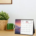Finocam Calendario de Sobremesa en Catalan - Anual 2026 - Imagenes Variadas - Espacio para Escribir - Tematica de Atardeceres Magicos - immagine 2