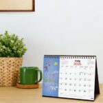 Finocam Calendario de Sobremesa en Catalan - Anual 2026 - Imagenes Variadas - Espacio para Escribir - Tematica de Frases Inspiradoras - immagine 2