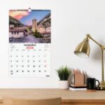 Finocam Calendario de Pared - Anual 2026 - Imagenes Variadas - con Espiral - Espacio para Escribir - Tematica de Ciudades y Pueblos - immagine 2