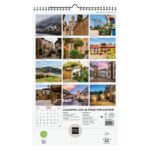 Finocam Calendario de Pared - Anual 2026 - Imagenes Variadas - con Espiral - Espacio para Escribir - Tematica de Ciudades y Pueblos - immagine 4