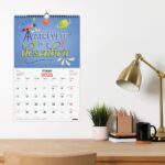 Finocam Calendario de Pared - Anual 2026 - Imagenes Variadas - con Espiral - Espacio para Escribir - Tematica de Frases Inspiradoras - immagine 2