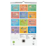 Finocam Calendario de Pared - Anual 2026 - Imagenes Variadas - con Espiral - Espacio para Escribir - Tematica de Frases Inspiradoras - immagine 4