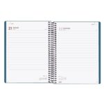 Finocam My Agenda de Espiral - Anual 2026 - Tapa Dura Antirayaduras - Formato E10 - 185x20x212mm - 1 Dia por Pagina - Color Azul - immagine 3